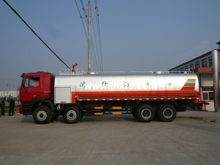 陜汽前四后八消防灑水車圖