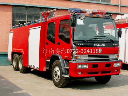 五十鈴雙橋12噸水罐消防車圖片