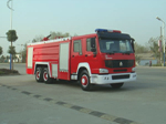 豪沃雙橋消防車