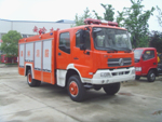東風天錦四驅(qū)森林消防車